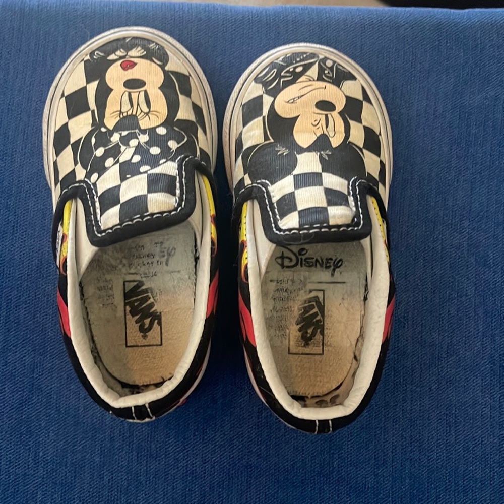 Vans Toddler size 5 Mickey Collab